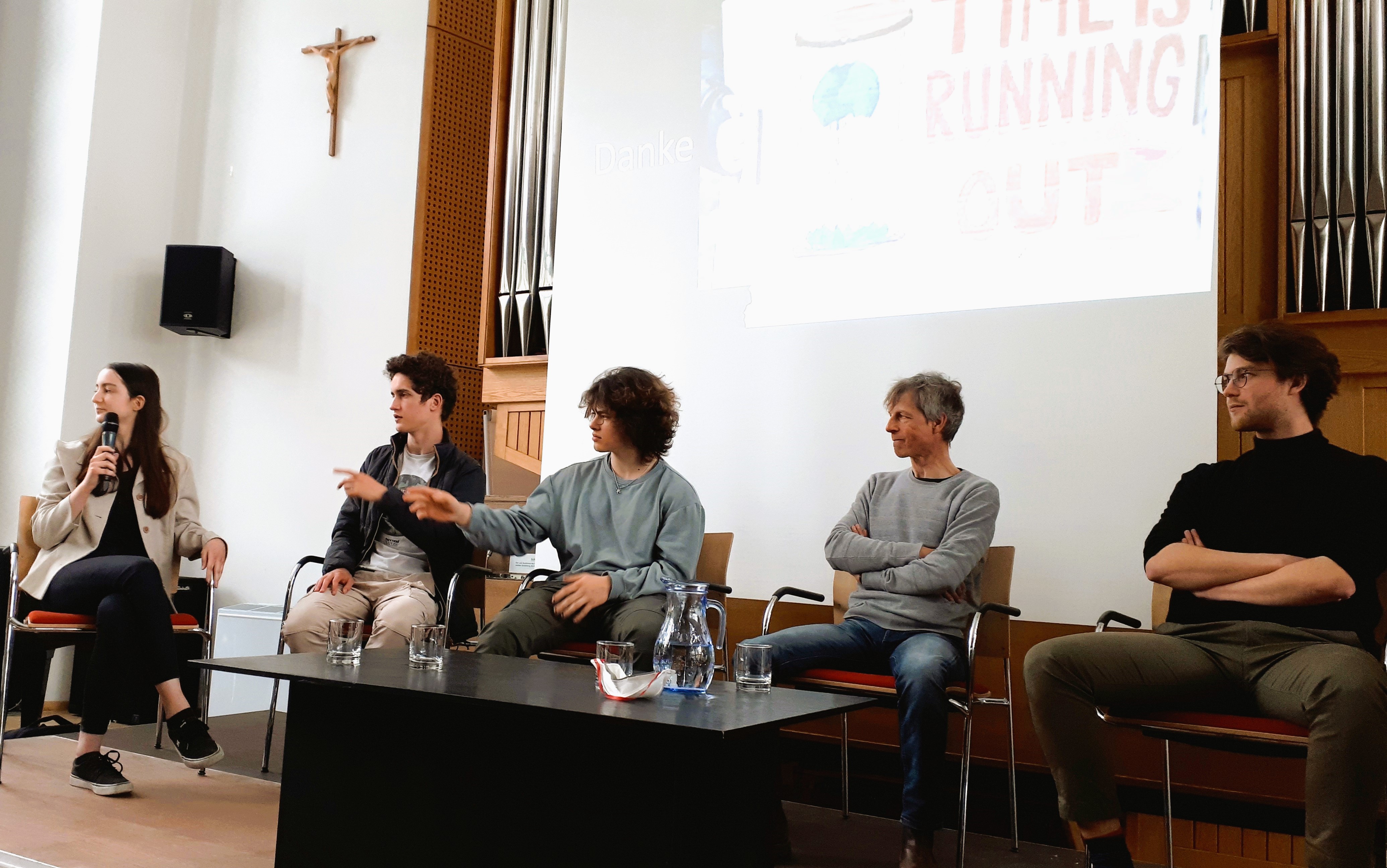 Podiumsdiskussion zum Klimawandel